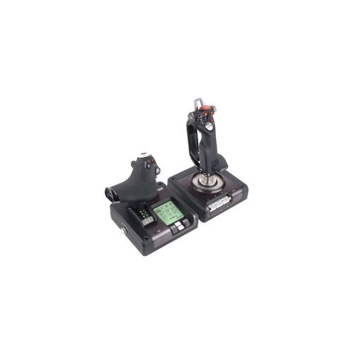 Logitech X52 Professional H.O.T.A.S. - Joystick Et Accélérateur - Filaire - Pour Pc