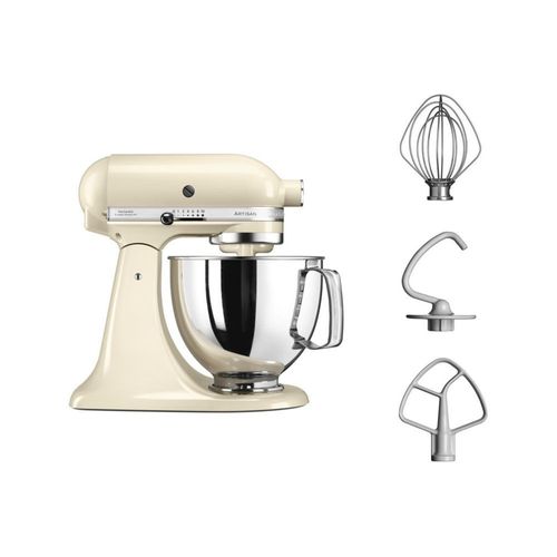 Robot pâtissier KitchenAid Artisan 5KSM125EAC Blanc crème