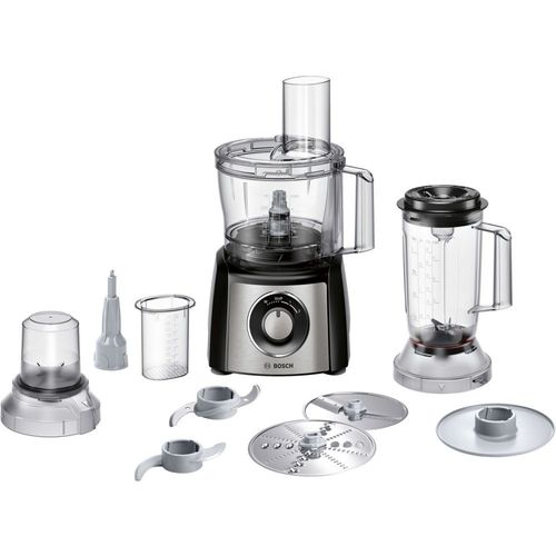 Bosch MultiTalent 3 MCM3501M - Robot multi-fonctions - 800 Watt - noir/inox brossé