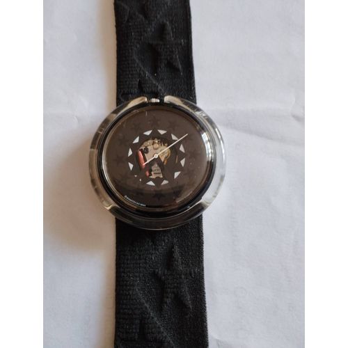Montre Swatch Black Star Squelette, Rare