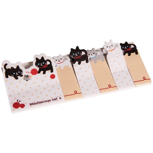 Mémo - Stickers : Chats, Sachet 1 Set