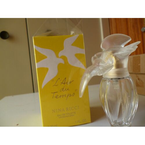 Flacon Vide "Air Du Temps" Nina Ricci