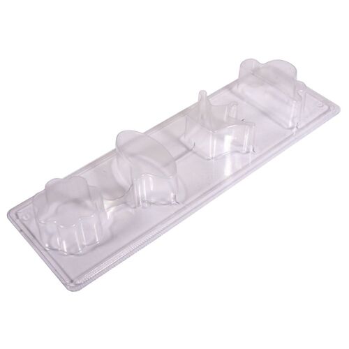 Moule Pour Savon: Motifs, Profond. 3cm, Nuage,Couronne,Bulle,Fleur