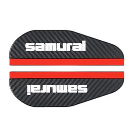 Rétroviseur Latéral De Voiture En Fibre De Carbone,Visière De Pluie,Pour Suzuki Alto Jimny Ignis Baljosé Sx4 Samurai,2 Pièces - Type Samurai
