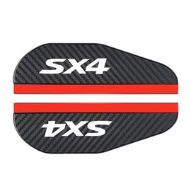 Rétroviseur Latéral De Voiture En Fibre De Carbone,Visière De Pluie,Pour Suzuki Alto Jimny Ignis Baljosé Sx4 Samurai,2 Pièces - Type Sx4