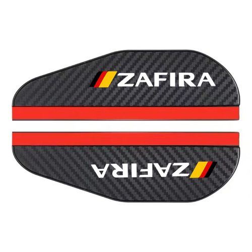 Rétroviseur De Voiture En Fibre De Carbone,Eyebloggrain Cover,Opel Adam Astra Chlorcorsa Crossland X Insignia Mokka Vivaro Opc,2 Pièces - Type Zafira