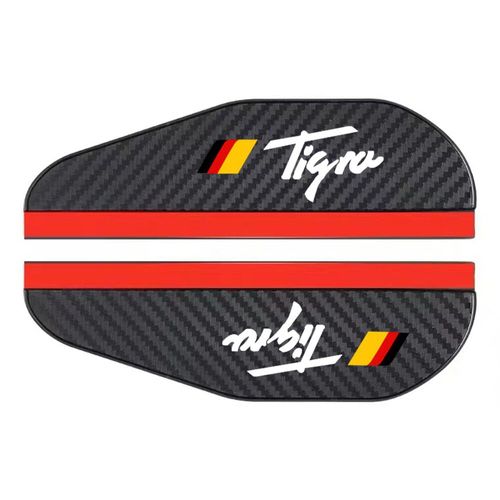 Rétroviseur De Voiture En Fibre De Carbone,Eyebloggrain Cover,Opel Adam Astra Chlorcorsa Crossland X Insignia Mokka Vivaro Opc,2 Pièces - Type Tigra