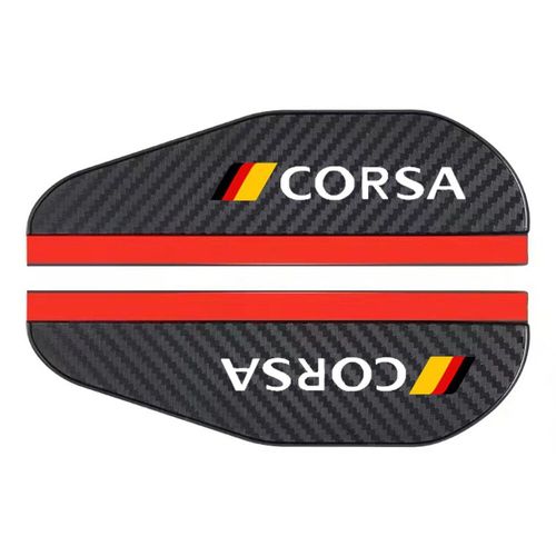 Rétroviseur De Voiture En Fibre De Carbone,Eyebloggrain Cover,Opel Adam Astra Chlorcorsa Crossland X Insignia Mokka Vivaro Opc,2 Pièces - Type Corsa