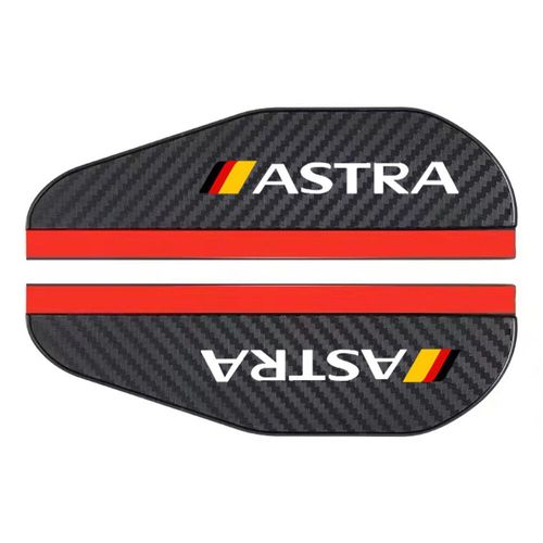 Rétroviseur De Voiture En Fibre De Carbone,Eyebloggrain Cover,Opel Adam Astra Chlorcorsa Crossland X Insignia Mokka Vivaro Opc,2 Pièces - Type Astra