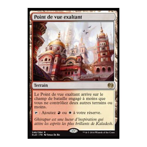 Point De Vue Exaltant - Magic Mtg - Kaladesh - 246/264 - R