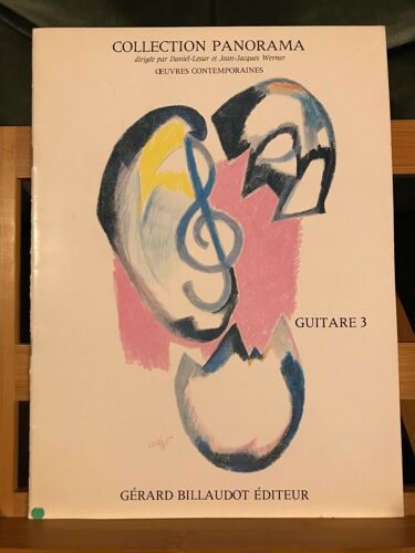 Recueil Pièces Pour Guitare Collection Panorama Volume 3 Éditions Billaudot