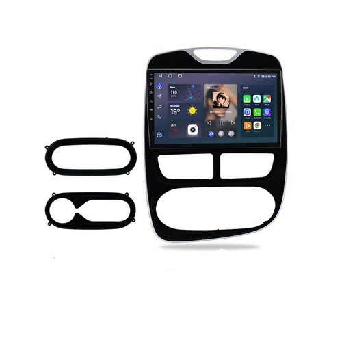 Autoradio Junsun Android Auto Renault Clio 4 2012-2016 Car Play Auto WIFI Écran de 10 pouces GPS 4GB RAM+64GB ROM