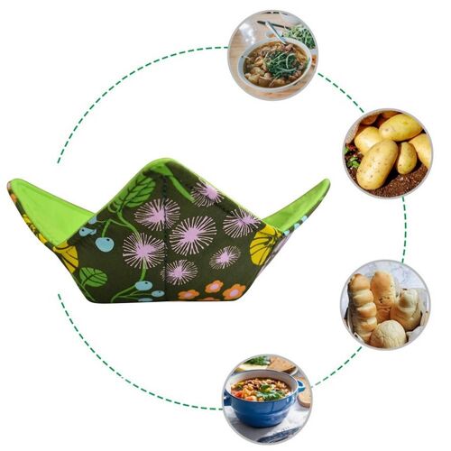 Tapis De Bol De Four À Micro-Ondes En Fiber Ultra-Fine, Résistant À La Chaleur, Ensemble De Cuisine, Bols Chauds Et Froids, Support De Vaisselle