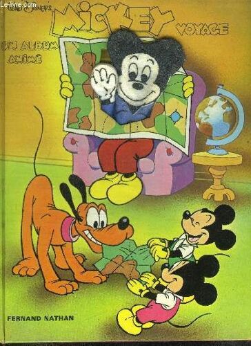 Mickey Voyage- Livre Anime