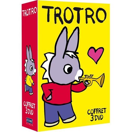 Trotro - Vol. 1 : Trotro Fait Du Vélo + Vol. 2 : Au Lit Trotro + Vol. 3 : Trotro Et La Chasse Au Trésor
