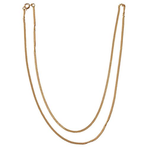 Chaîne D'ancre Dorée 60cm, Doré, Comp.Rondelle - Ressort, 1 Pce