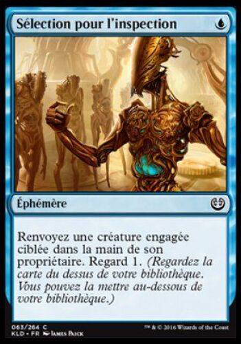 Sélection Pour L'inspection - Magic Mtg - Kaladesh - 63/264 - C