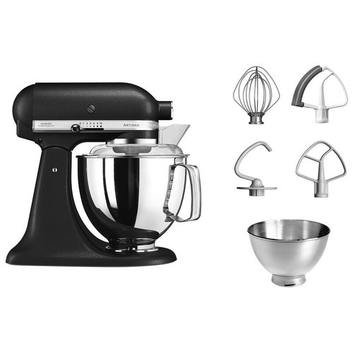 Robot pâtissier KitchenAid Artisan 5KSM175PS Truffe Noire