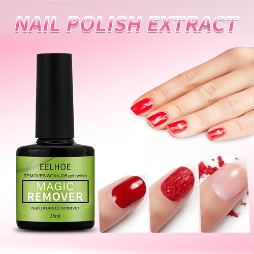 Mardi Gras Gifts Nail Gel Démaquillant 15ml Utilisé Pour Les Soins Des Ongles Élimination De L'huile Enlèvement De Base
