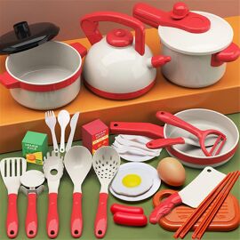 Joyin 50 Pièces Ensemble de Jouets de Cuisine, Dînette, Fruits légu