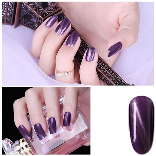 6 Couleurs Fine Cat'S Eye Gel Photothérapie Vernis À Ongles Top 8ml
