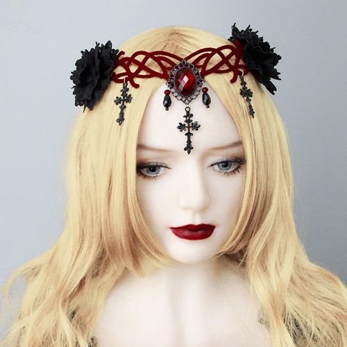 Halloween Coiffe De Sorcière Halloween Party Coiffe De Sorcière Cosplay Costume Accessoires Fancy Dress Coiffe De Sorcière Pliable Pour Femmes