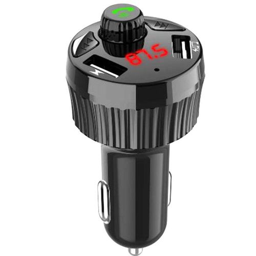 Transmetteur Fm Sans Fil Bluetooth New-Bc05 Pour Voiture, Chargeur Usb, Lecteur De Musique Mp3, Affichage Led, Modulateur Fm, Accessoire, 5.0
