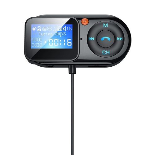 Transmetteur Fm Sans Fil Pour Voiture, Bluetooth 5.0, Lecteur De Musique Mp3, Kit Mains Libres, Tf, Adaptateur Audio Stéréo, 3.5mm, Nouveau
