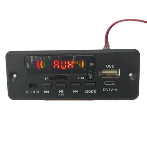 Carte Décodeur Sans Fil Bluetooth Pour Voiture, Module O Lecteur De Musique Mp3, Usb Tf Fm, Avec Télécommande, New-Mp3