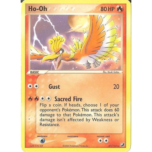 Ho-Oh - 27/115 - Unseen Forces - 80hp