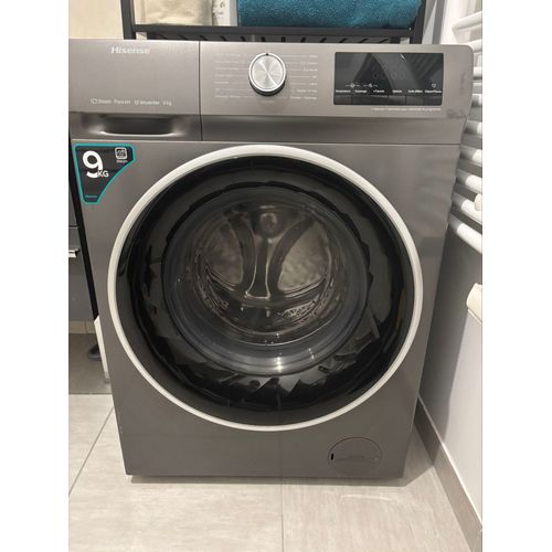 Lave linge hublot Hisense 9 kgs