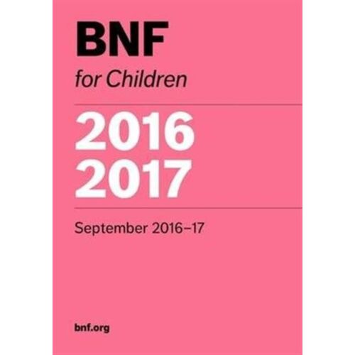 Bnf For Children (Bnfc) 2016-2017