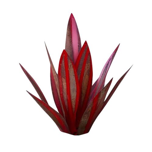 Sculpture de fleurs couleur unie 27CM, décoration de Table pour salon, chambre à coucher, Club, Bar