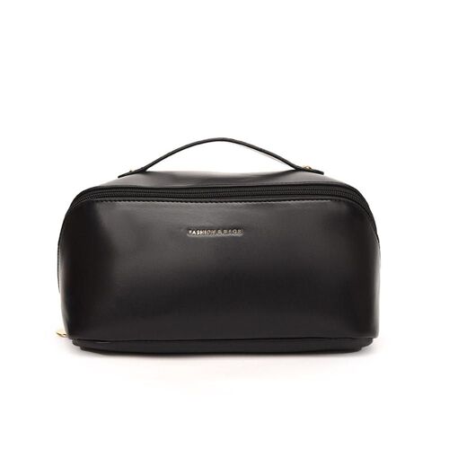 Sac à cosmétiques de haute qualité, grande capacité 2022, sac de rangement de voyage Portable en cuir PU, sac de lavage de taches, sac de rangement pour femmes