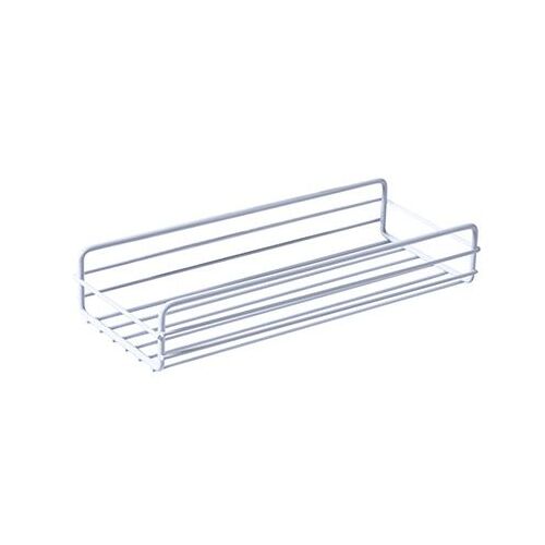 Panier de rangement pour shampoing, étagère de salle de bain, panier suspendu de bain, porte-cosmétique en fer, accessoires d'organisation d'assaisonnement de cuisine sans poinçon