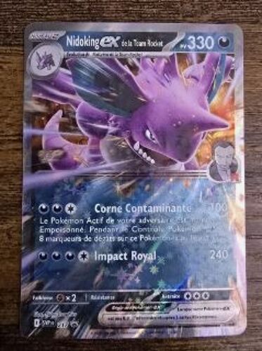 Pokémon Nidoking Ex De La Team Rocket Promo 217