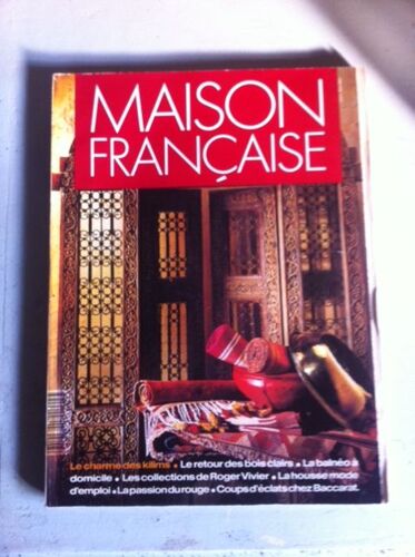 Maison Francaise N°447  Juin 1991  Le Charme Des Kilims