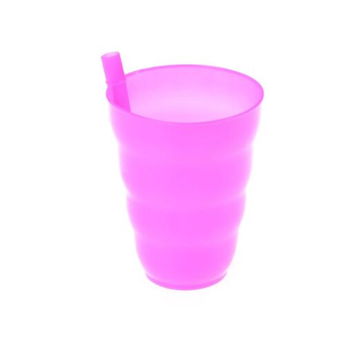 Gobelet De Boisson En Paille Solide Pour Bébé, 1 Pièce, Avec Paille Intégrée, Accessoires Pour Bouteille D'eau