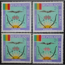 Mali Service N°13 X 4 Neuf **