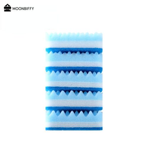 Gomme éponge magique bleue émeri, outil de cuisine, vaisselle, pot, livres, brosse mélamine, nettoyant antirouille, 5/10 pièces