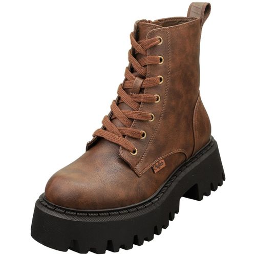 Buffalo Aspen Mid Vegan Bottines Marron