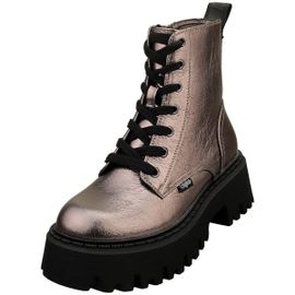 Chaussures Buffalo Aspen Mid Vegan Bottines Gris Anthracite