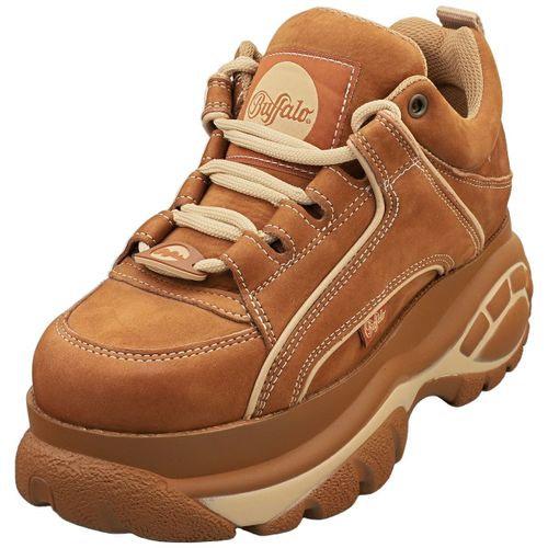 Chaussures Buffalo Bottes Plate 1339s14 Marron