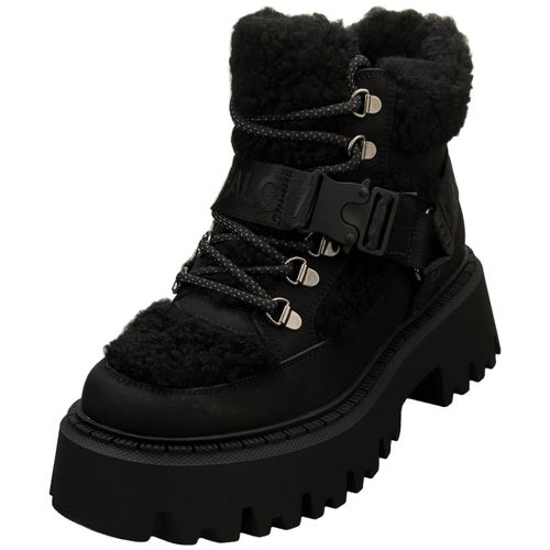 Buffalo Aspen Com Mid Warm Vegan Bottes Mode Femme Noir