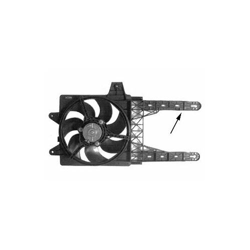 Ventilateur, Refroidissement Du Moteur Avant Fiat Punto De 04/1997 À 09/1999