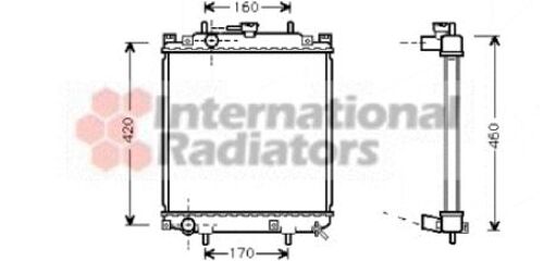 Radiateur, Refroidissement Du Moteur Daihatsu Cuore V De 10/1998 À 05/2003