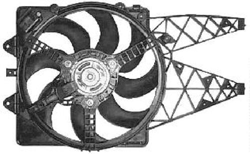 Ventilateur, Refroidissement Du Moteur Fiat Grande Punto De 10/2005 À Aujourd'hui