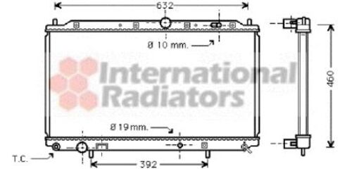 Radiateur, Refroidissement Du Moteur Mitsubishi Carisma De 10/1996 À 09/2000