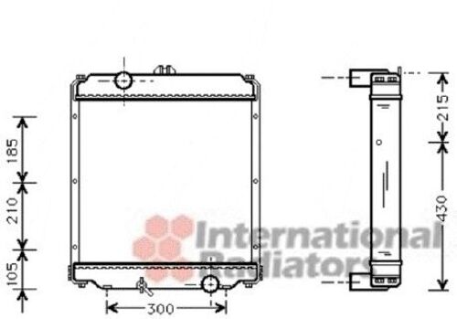 Radiateur, Refroidissement Du Moteur Mitsubishi Colt I De 12/1978 À 01/1984