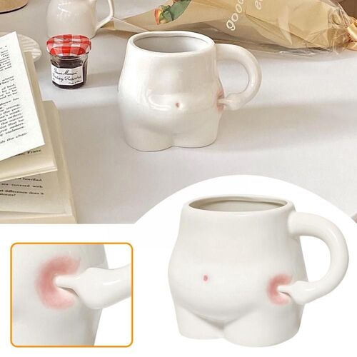 Tasse À Lait Drôle En Céramique, 300-400ml, M0q9, Style Kawaii, Pour Boire Du Café, Pour Cadeau